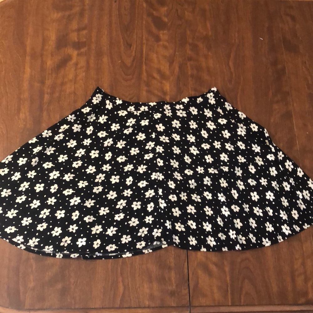 Floral Miniskirt